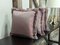 Pink Fringe Decorative Cushions, Set of 3 7