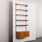 Teak One Bay Wall Unit attributed to Kai Kristiansen for FM Mobler, Denmark, 1970s 1