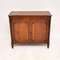 Antique Regency Style Yew Wood Cabinet, 1920s 1