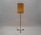 Mid-Century Modern Floor Lamp in Brass and Teak from Temde, Switzerland, 1960s 3