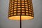 Lampadaire Mid-Century en Laiton et Teck de Temde, Suisse, 1960s 8