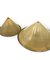 Conical Shaped Fiberglass and Brass Table Lamps, Italy, 1970s, Set of 2, Image 20