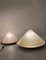 Conical Shaped Fiberglass and Brass Table Lamps, Italy, 1970s, Set of 2 17