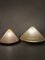 Conical Shaped Fiberglass and Brass Table Lamps, Italy, 1970s, Set of 2, Image 19