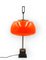 Lampe de Bureau / Table en Verre Orange attribuée à Oscar Torlasco pour Lumi, 1960s 8