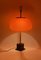 Lampe de Bureau / Table en Verre Orange attribuée à Oscar Torlasco pour Lumi, 1960s 4