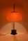 Orange Glass Table / Desk Lamp attributed to Oscar Torlasco for Lumi, 1960s, Image 4