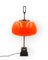 Lampe de Bureau / Table en Verre Orange attribuée à Oscar Torlasco pour Lumi, 1960s 22