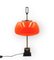 Orange Glass Table / Desk Lamp attributed to Oscar Torlasco for Lumi, 1960s, Image 25