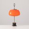 Orange Glass Table / Desk Lamp attributed to Oscar Torlasco for Lumi, 1960s 3