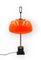 Orange Glass Table / Desk Lamp attributed to Oscar Torlasco for Lumi, 1960s 20