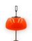 Orange Glass Table / Desk Lamp attributed to Oscar Torlasco for Lumi, 1960s, Image 10