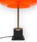 Lampe de Bureau / Table en Verre Orange attribuée à Oscar Torlasco pour Lumi, 1960s 19
