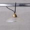 Mid-Century Brass and Glass Pendant Light 1