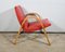 Bow Wood Armchair attributed to Hugues Steiner, 1950s 3