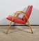 Bow Wood Armchair attributed to Hugues Steiner, 1950s, Image 4