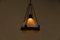 Large 16 Holophane Excellite Pendant Light, 1920s, Image 10