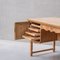 Mid-Century Danish Desk in Oak attribtued to Henning Kjaernulf, Image 7