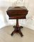 Antique Victorian Rosewood Side Table, 1850s 1