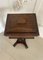 Antique Victorian Rosewood Side Table, 1850s 5