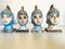 Sicilian Handcrafted Puppets, Italy, 1980s, Set of 4 1