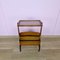 Coffee Table with Raffia and Magazine Rack, Germany, 1960s, Image 1