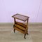 Coffee Table with Raffia and Magazine Rack, Germany, 1960s, Image 4