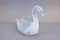Victorian Swan in Uraline Glass, 1890s 1