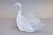 Victorian Swan in Uraline Glass, 1890s 9