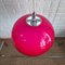 Spanish Red Hanging Lamp, 1960s 10