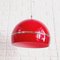 Lámpara colgante española roja, años 60, Imagen 5