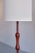 Modern Floor / Table Lamp in Teak Wood, Sweden, 1950s 5