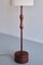 Modern Floor / Table Lamp in Teak Wood, Sweden, 1950s 8