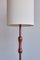 Modern Floor / Table Lamp in Teak Wood, Sweden, 1950s 10