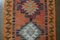 Alfombra de pasillo turca de lana tejida a mano, años 60, Imagen 8
