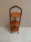 Antique Mahogany Cakestand Side Table, 1890s 1