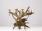 Scandinavian Reindeer Wooden Candlestick 3