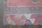 Turkish Heritage Decor Nature Hand-Knotted Pink Wool Runner, 1960s, Image 4