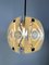 Curved Murano and Brass Murano Glass Chandelier, 1950s 14