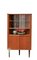 Danish Corner Cabinet in Teak with Sliding Doors in Glass, 1960s, Image 8