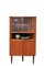 Danish Corner Cabinet in Teak with Sliding Doors in Glass, 1960s, Image 10