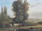 Rural Scene, 1800s, Canvas Painting, Framed, Image 4