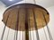 Mid-Century Gold Metal Pendant Light by Gaetano Sciolari, 1970s, Image 7