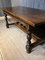 2-Plank Oak Farmhouse Dining Table, 1925 9