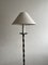 French Wrought Iron Floor Lamp, 1930s 2