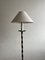 French Wrought Iron Floor Lamp, 1930s, Image 2