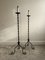 French Wrought Iron Floor Lamp, 1930s, Image 7