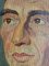 Anton Versluys, Portrait d'un homme, huile sur toile, 1941, encadré 4
