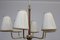 Chandelier Model Kiri by J. T. Kalmar, 1950, Image 2