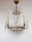 Lámpara de araña sueca estilo Imperio, años 50, Imagen 11